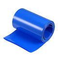 MECCANIXITY Battery Wrap PVC Heat Shrink Tubing 48mm Dia 75mm Flat 10 Feet(3meters) Blue Good Insulation for Battery Pack - color: Blue, size: 48mmx75mmx3m