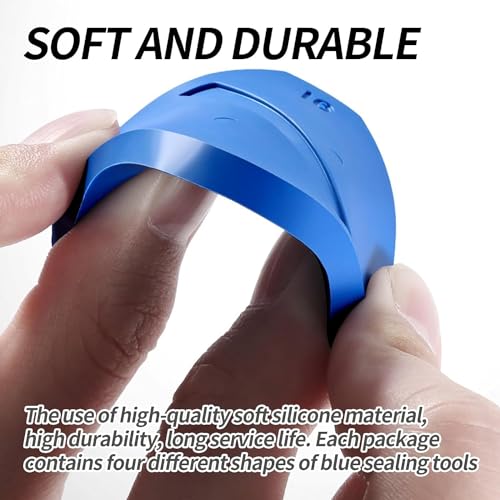 Caulk Gun Kit for 10oz Caulk Tubes – Silicone Caulking Gun, Caulk Remover, Sealant Finishing Tool & Grout Scraper – 10:1 Thrust Ratio for Precision Home and Outdoor Repairs