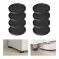 Bed Risers Heavy Duty, Set of 8, Stackable Round Furniture Risers, Black - size: 8pcs 3" Round