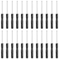 24 Pcs 2mm Slotted Precision Screwdriver, 2mm Magnetic Tip, 84mm - size: 2 Flathead