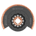 Bosch OSL212CG 2-1/2 in. Starlock® Oscillating Multi Tool Carbide Grit Segmented Saw Blade - size: 2-1/2 In., style: Industrial
