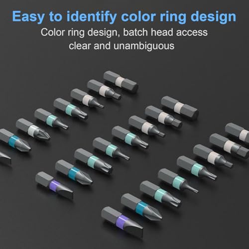 24-in-1 Magnetic Screwdriver Set, DIY Ratchet Screwdriver Set with Detachable Handle, Portable Compact Repair Tool Kit for Furniture Laptop Electronicsv Bicycle - style: 24 in 1