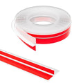 Elvone T-Shaped Weather Stripping Seal, Clear Silicone, 1.97 in x 40 ft - color: Clear, size: 40FTX1.97IN