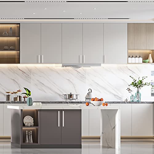 Asidrama 10 Pack 3 Inch(76mm) Brushed Satin Nickel Cabinet Pulls Kitchen Cabinet Handles Satin Nickel Cabinet Pulls Cabinet Hardware for Cupboard Drawer - color: Brushed Satin Nickel, size: 3" Hole Center(76mm)