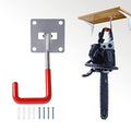 Stainless Steel Heavy-Duty Adjustable Wall Storage Hooks with Anti-Slip Coating for Chainsaws, Bicycle, Garden Tools (Screws and Dowels Included) - color: 1 Pack