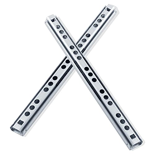 Uenhoy 1 Pair Drawer Slides 7.16" Two Way Slide Track Rail - size: 7.16"-1pair