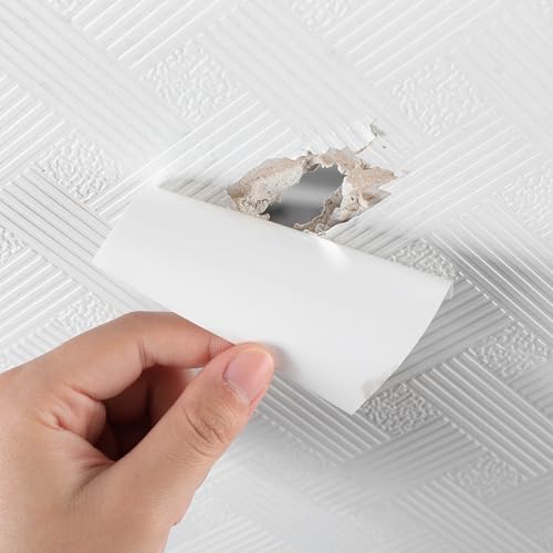 10 Pcs Bathtub Hole Patch Siding Wall Repair Kit, White - color: White