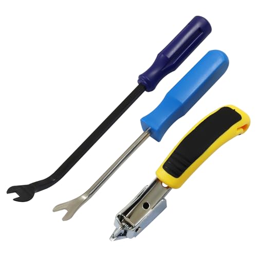 3 Pcs Heavy Duty Staple Remover, Blue*2, Yellow*1 - style: Style 2