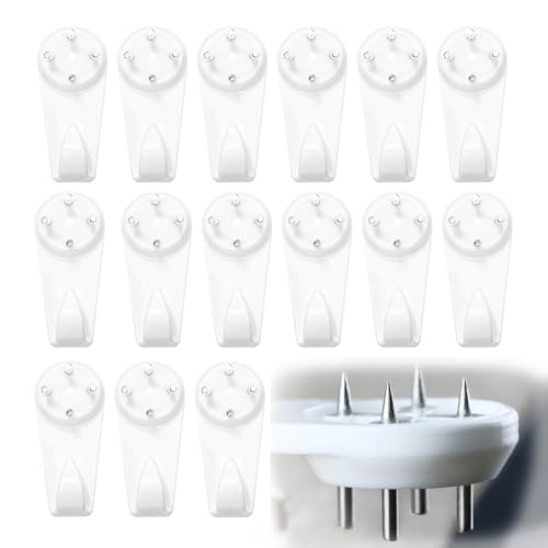 50PCS Picture Hanging Kit,Picture Hangers Concrete Wall Hooks Cinder Block Wall Hangers,Picture Hangers for Concrete Walls,Hardwall Hangers for Photo Frame,Canvas,Clock, House Decoration - size: 25 LBS-50PCS