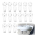 50PCS Picture Hanging Kit,Picture Hangers Concrete Wall Hooks Cinder Block Wall Hangers,Picture Hangers for Concrete Walls,Hardwall Hangers for Photo Frame,Canvas,Clock, House Decoration - size: 25 LBS-50PCS