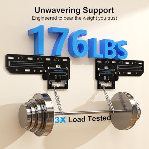 Supcline 0.31” Ultra Slim TV Wall Mount for 42-100 Inch TV Up to 176lbs - size: 42-100 inch