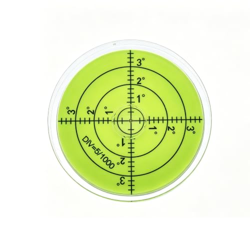 Universal universal level, bubble level tool, circular 2.4 inches, 60mm (acrylic) - color: Acrylic
