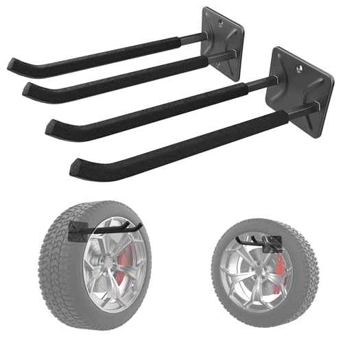 WALMANN Garage Hooks, Heavy Duty 12-inch Wall Hooks for Hanging, 2-Pack - style: Pack of 2