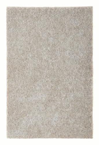 Scotch Felt Pads, 2 Pads, Rectangular, Beige, 4 in x 6 in - color: Beige, style: 2 Pads