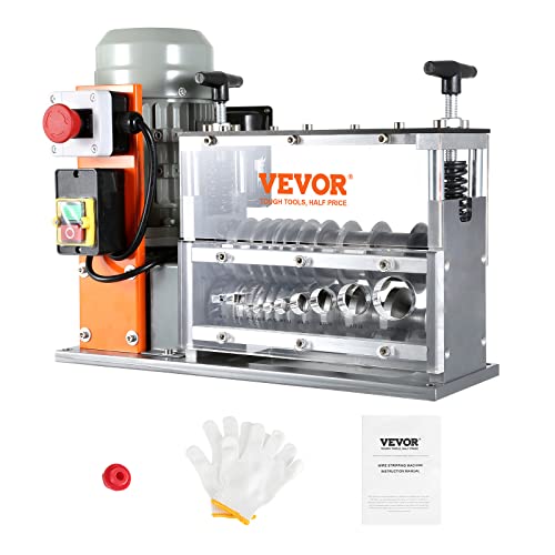 VEVOR Automatic Wire Stripping Machine 0.06-1.57 in Electric Cable Stripper - style: Electric 750W