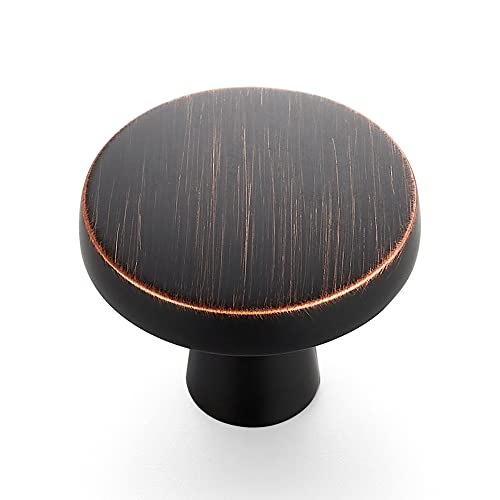 Ravinte Oil Rubbed Bronze Drawer Pulls, 1-1/4 Inch Cabinet Knobs,25 Pack - color: Oil Rubbed Bronze