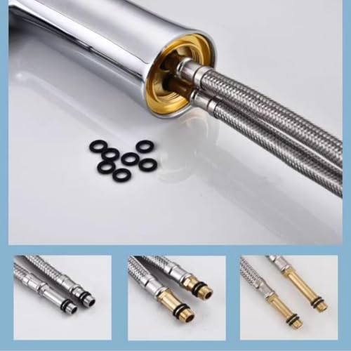 1pcs Flat Ring Seal Washer Assortment Set Multiple Sizes Loosening Prevention Gaskets for Faucet Pipe Water Hose Repair, M