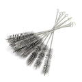 Steel Wire Tube Brush, 1.0-inch Diameter, 12-inch Length,10pcs - color: 10pcs, size: 2.5cm