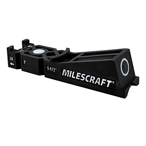 Milescraft Pocket Jig 200XCJ - Woodworking Tool Bundle with Double Barrel & Single Barrel Pocket Hole Jigs, 2" Face Clamp, Accessories