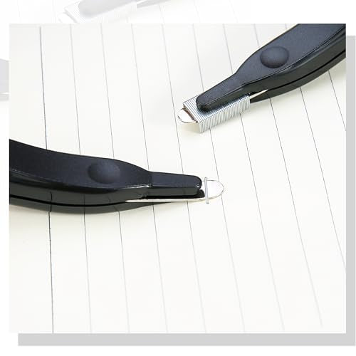 Staple Remover Professional Magnetic Staple Remover Puller Staples Remover Staple Removal Tool for School Office Home (Black) - color: Black