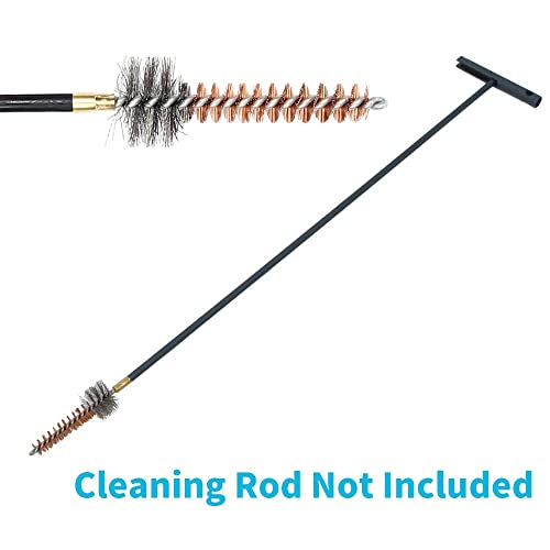Chamber Cleaning Tool Kits - Chamber Brush x2, Cotton Mop x2 and Star Chamber Cleaning Pads x30 - style: .308Cal/7.62mm