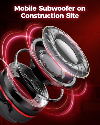 Electronic Hearing Protection with 4X Sound Amplification Earmuffs, Gel Bluetooth 6.0 Ear Protection Ear Muffs, 30dB NRR with Rechargeable 120H Playtime Earmuffs for Workshops, Mowing, Shooting Range