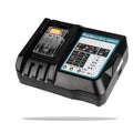 DC18RC 18 Volt 3.0A Rapid Li-ion Charger Replacement Compatible with Makita 18V Battery Charger DC18RD DC18RA DC18SD DC18SE and 18V Lithium-Ion Battery BL1430 BL1815 BL1830 BL1840 BL1850