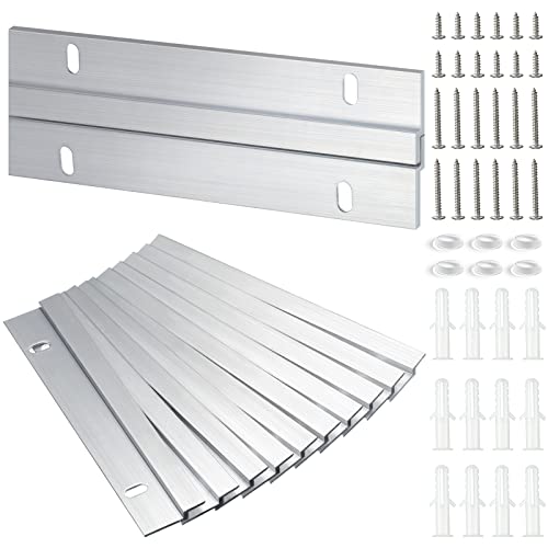 Funrous 12 Pack French Cleat Hanger Z Bar Wall Mounting Screws Set, 6 Inch - size: 6 Inch