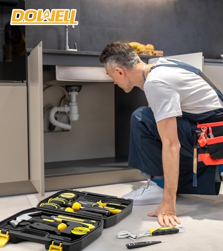 DOWELL Small Tool Kit, Tool Set for Home, Dorm