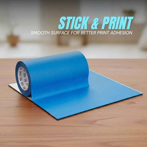 Wide Blue Painters Tape, 9 inch x 60 Yards, 3D Printing Tape, Easy Clean Removal up to 21 Days, Masking Tape - size: 9 inch