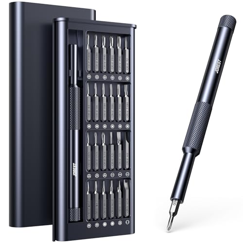 JOREST 25-IN-1 Precision Screwdriver Set, Mini Repair Tool Kit with Torx for Macbook, Computer, Laptop, iPhone, PS5, Xbox, Switch, Glasses, Watch, Ring Doorbell, Electronic, Small Gift Gadget for Men - size: 25 in 1