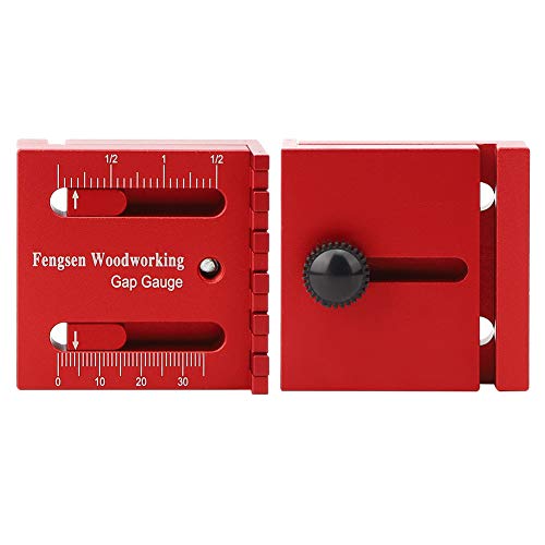 Depth Measuring Ruler Woodworking Mini Gaps Gauge Aluminum Alloy Line Marking Gauge Depth Measuring Ruler