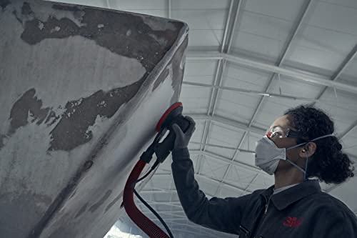3M Xtract Pneumatic Random Orbital Sander, 88958, 6 in - size: 6 in, 3/16 in Orbit, style: Self-Generated Vacuum