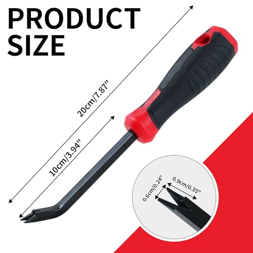 Staple Remover Heavy Duty Upholstery Stapler Remover Tool Staple Puller Lifter Tool for Carpet, Wood, Floor, Construction, Furniture