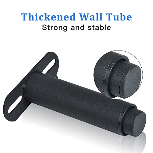 Metal Furniture Legs, Adjustable Round Bed Sofa Desk Cabinet Foot Legs, Heavy Duty Thickened Replacement Table Chair Bed Center Frame Slat Support Legs (10.75in)