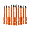 BGTEC Cemented Carbide Drill Bits -10pcs Quick-fit Shank 5MM*5+6MM*5MM Cross Spiral Hard Alloy Drill Bit for Wood Plastic Masonry Ceramic Tile Concrete Marble - size: 10pcs 5MM*5+6MM*5MM