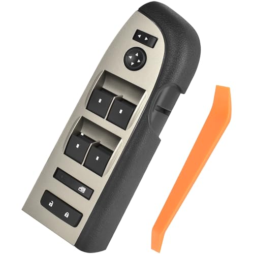 YBC Front Driver Side Power Window Switch for 2010-2013 Silverado Sierra - style: 2010-2013