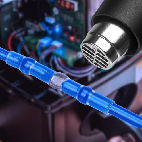 TICONN 400 Pcs Solder Seal Wire Connectors, Heat Shrink Butt Splice - size: Mixed 400 Pieces