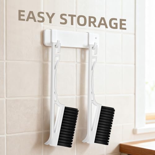 CLEANGOR Grout Cleaner Brush V Shape, Stiff Grout Cleaning Brushes for Tile