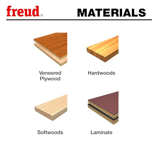 Freud Combination Saw Blade with Premium Tico Hi-Density Carbide Combination Blend for Maximum Performance - 10" Diameter, 50 Teeth, Comb Grind - LU84R011 - style: 10-Inch 50-tooth ATB Combination Saw Blade with 5/8-Inch Arbor and PermaShield Coating