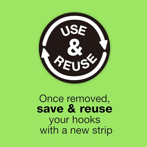 FrogTape reMOVEables Damage Free Adhesive Hook - Removable & Reusable Small Wire Wall Hooks for Hanging - No Nails - Includes 9 Hooks & 12 Adhesive Strips - Holds up to 0.5 lb - Clear (Pack of 18) - color: Clear, size: Pack of 18, style: Small