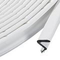 BBTO Weather Stripping Door Window Seal V-Shaped Foam Kerf,90 Feet,White - color: White, size: 90 Feet