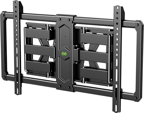 USX MOUNT Ultra Slim TV Wall Mount for Most 37-90 inch Television, Full Motion TV Mount Dual Swivel Articulating Tilt 6 Arms, Up to 120lbs, VESA 600x400mm, Max 16" Wood Studs, XML612-K - size: 37-90 INCH
