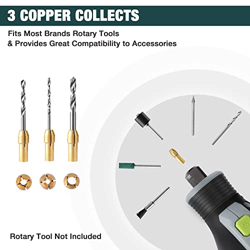 WORKPRO 306PCS Rotary Tool Accessories Kit, Fits Dremel Rotary Tool