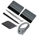 Gomake Vinyl Wrap Tool Kit Car Window Tint Installation Tools Wrapping Kit | Vinyl Wrap Squeegee Tool, 9mm Utility Knife, Film Cutter and Vinyl Tucking Tool Window Tint Kit for Car Wrapping - color: Grey
