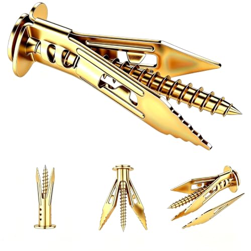 Self Drilling Drywall Anchors with Screws Kit, Sheetrock Anchors