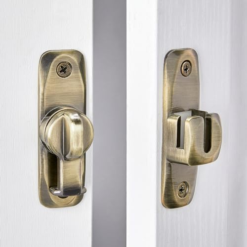 Bronze Barn Door Latches,90/180 Degree Gate Lock_B - color: Bronze