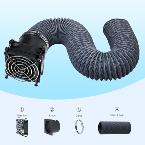 Fume Exhaust Kit for TOPCUBE Enclosure Removes Odors and Harmful Particles