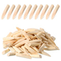 JJUNW 100 Pcs Solid Wood Pocket Hole Plugs, 3/8-Inch Diameter Pocket Hole Jigs Wooden Plugs, Pockets Screw for Pockets Holes Jig Woodworking Tool, Pine Wood Plug for Jig Accessories