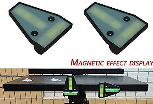 The T level is made up of GFNT tools, horizontal instruments, horizontal bubbles, trailers, machinery, shelves and other magnetic functions Magnetic noctilucent（black-4pack)